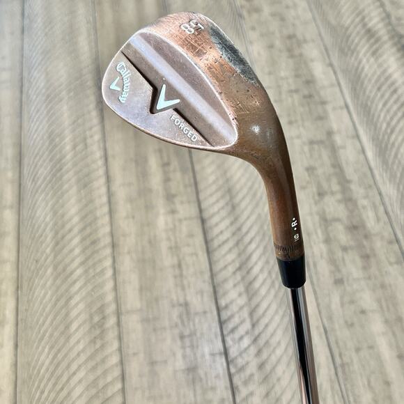 Callaway Other - Callaway Forged Copper Finish Lob Wedge 58° 9 Right-Handed Steel Shaft 35.25"